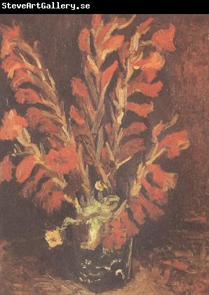 Vincent Van Gogh Vase wiht Red Gladioli (nn04)